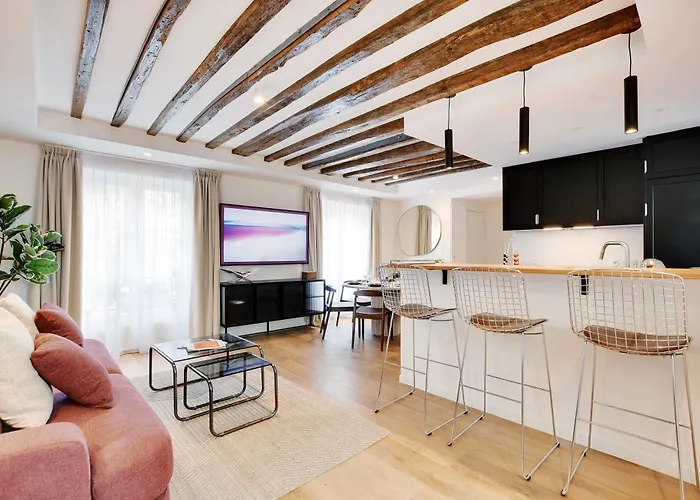 شقة Modern - 3br 8p - Le Marais Bastille