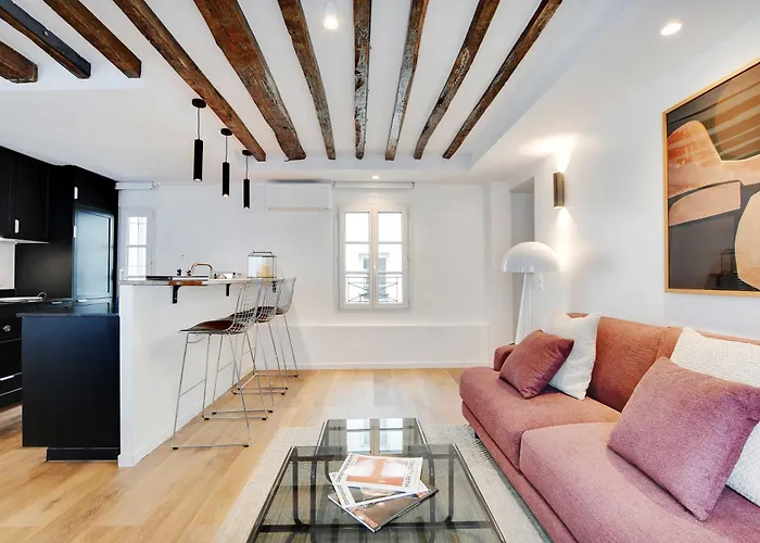 Apartment Modern - 3br 8p - Le Marais Bastille Paris
